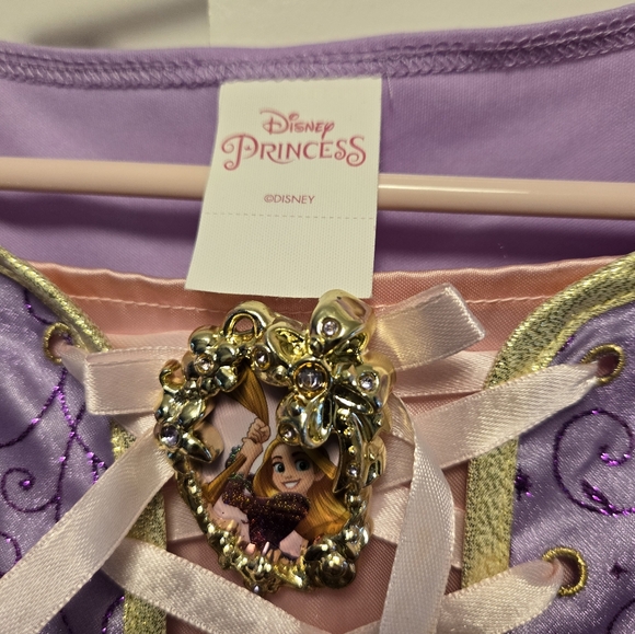 Disney Princess Rapunzel Costume, Pink and Purple, XS (Size 3T - 4) - Picture 2 of 4